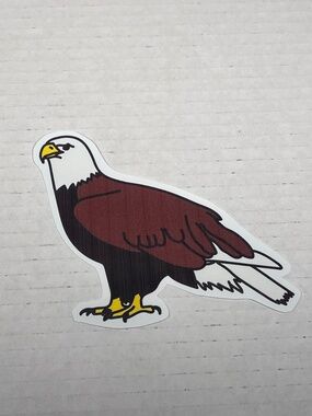 Bald Eagle Vinyl Cut Sticker